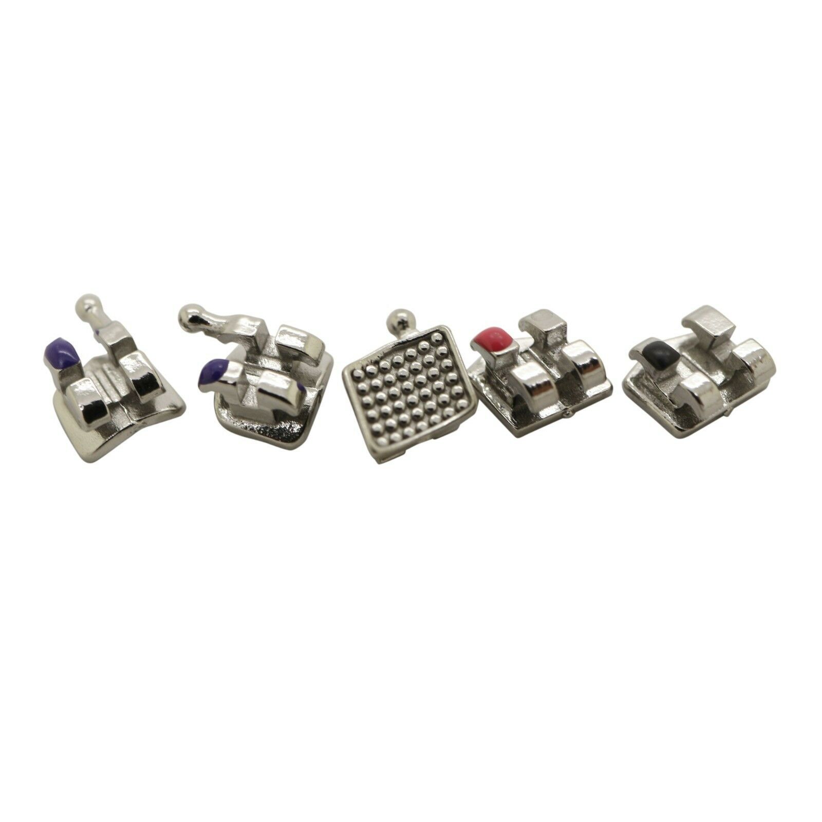 Dental Orthodontic Mini Roth Brackets Monoblock MIM Braces 022 345 Hooks
