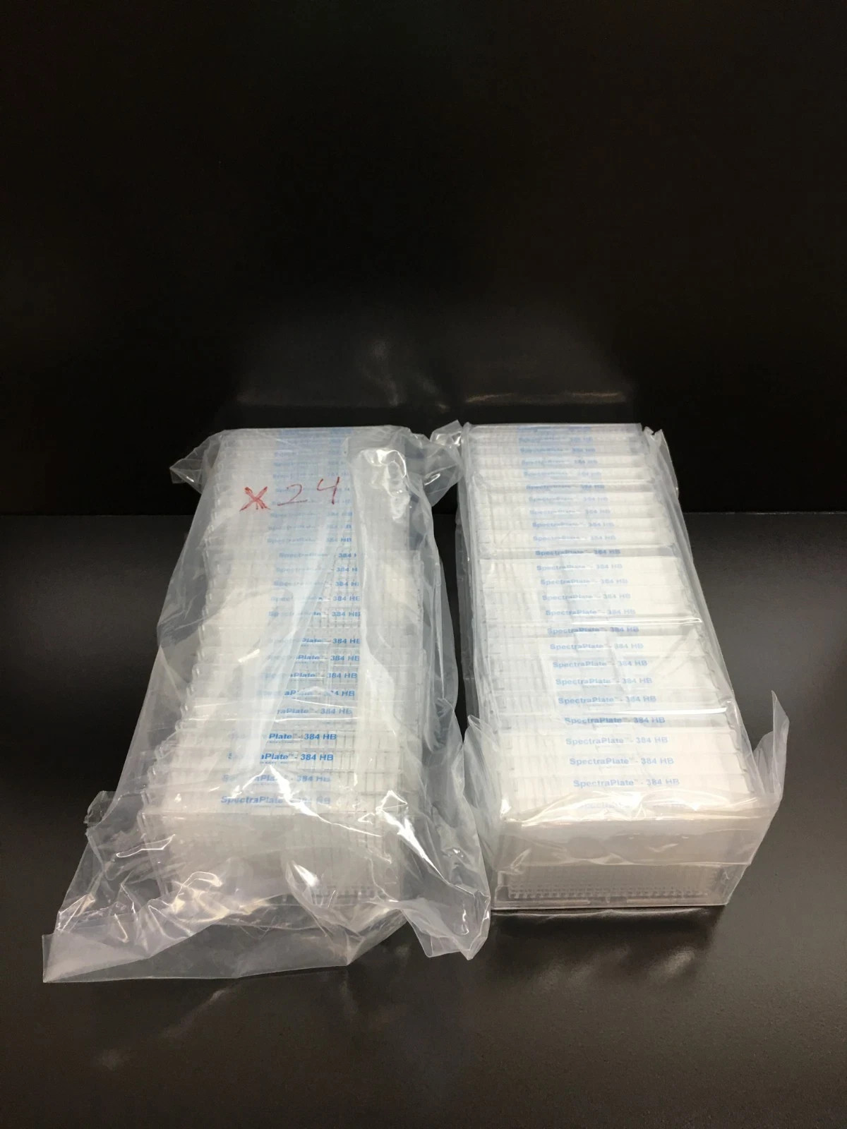 PerkinElmer Cat No 50-905-1590 SpectraPlate 384 HB Microplate Lot 49 Plates