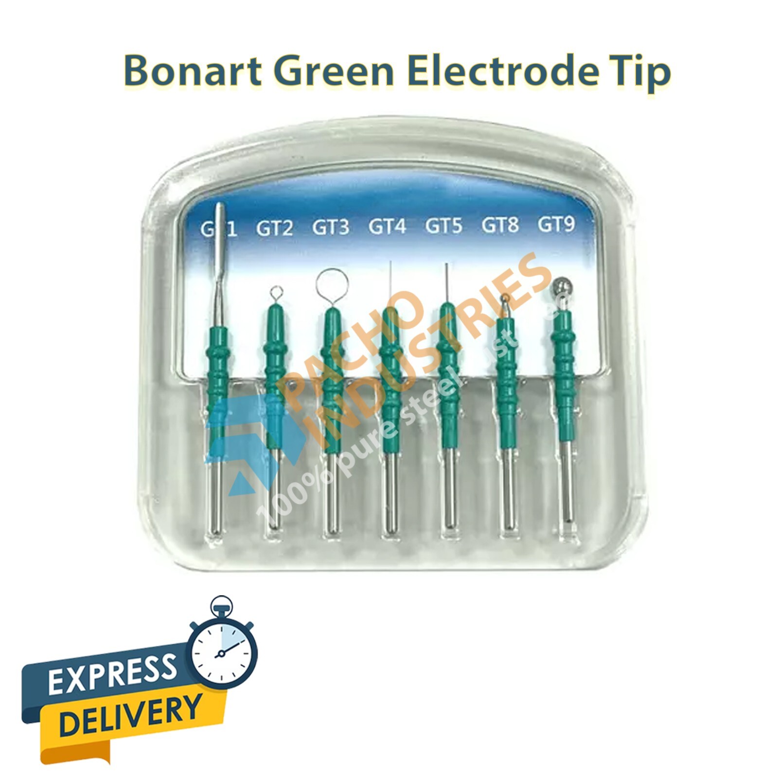 Bonart Green Electrode Tip ART-E1 Electrosurgery GT1 GT2 GT3 GT4 GT5 GT8 GT9 CE