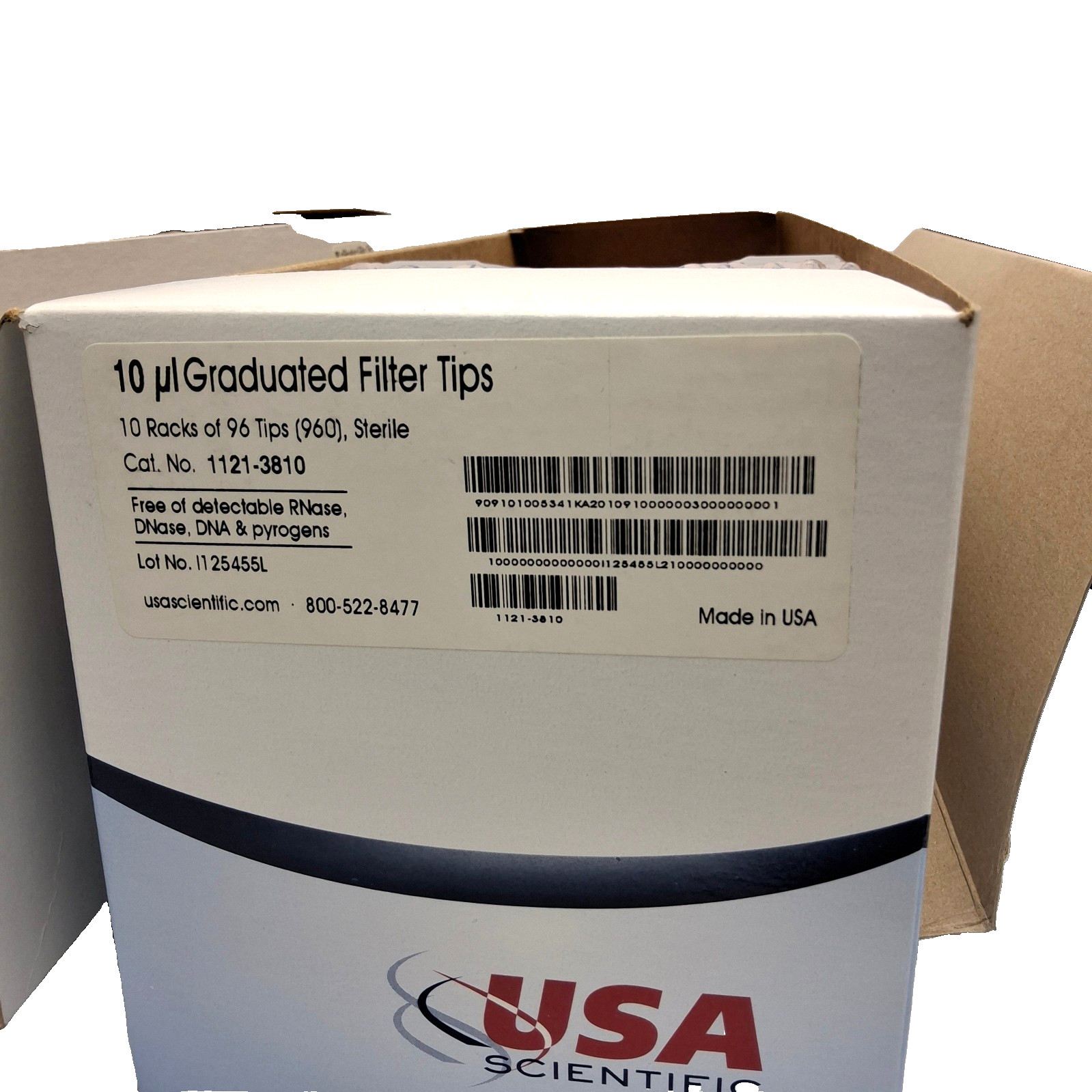 USA Scientific TipOne Filter Pipette Tips Lot 21 Trays 20uL 10uL 200uL Sterile