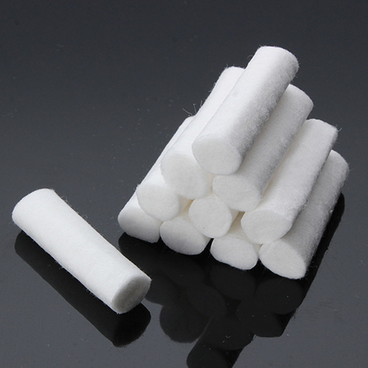 up to 2000 pcs High Quality dental cotton roll 1 1/4 x 3/8 size (Free shipping)