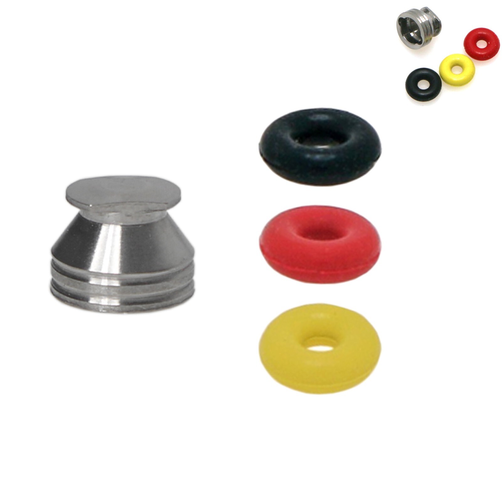 US Dental Attachment O-ring Retainer Cap kit Fits Hiossen osstem Ball Abutment