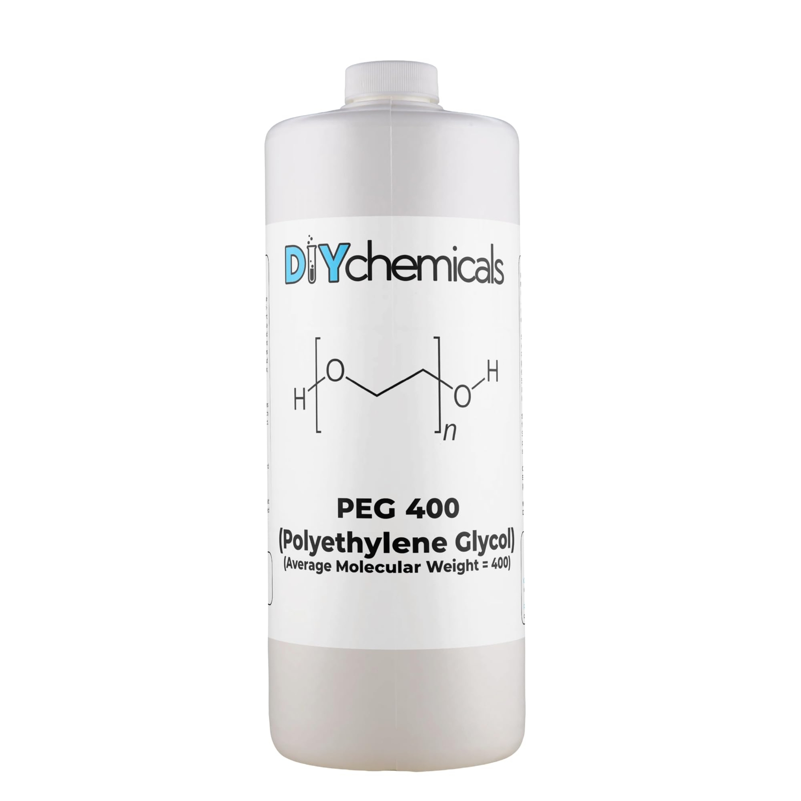 DIYChemicals Polyethylene Glycol PEG 400 – Odorless, Bulk Industrial Grade