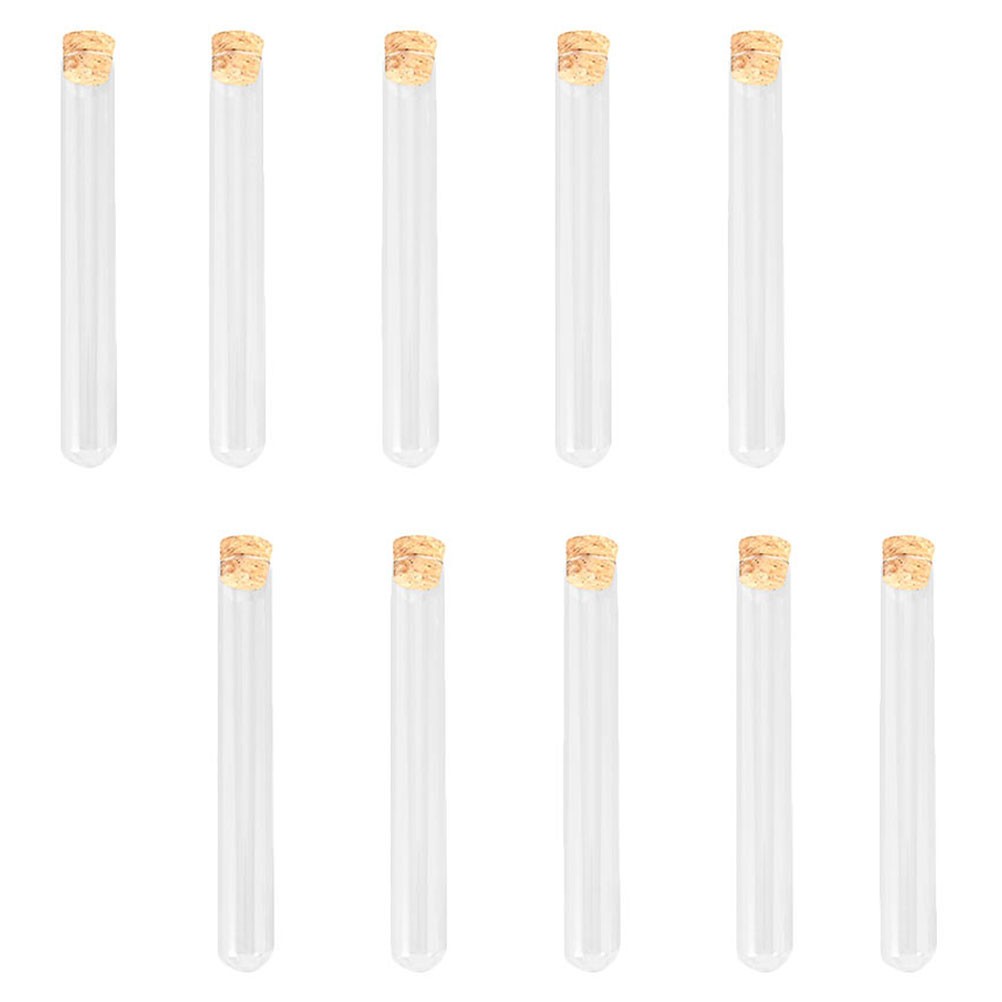 10-100x 20ml Glass Test Tubes With Cork Candy Party Wedding Reusable