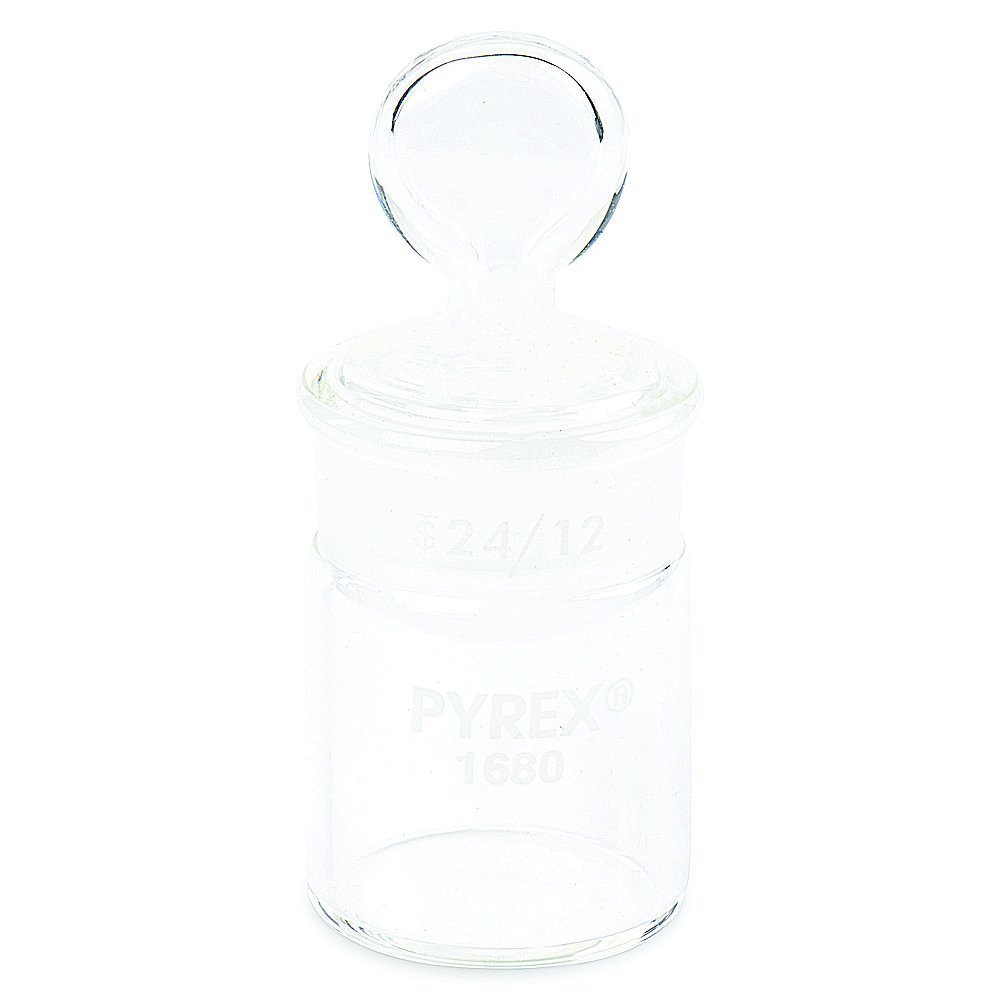 Corning PYREX #1680-2550, 16mL Tall Weighing Bottle (Single)