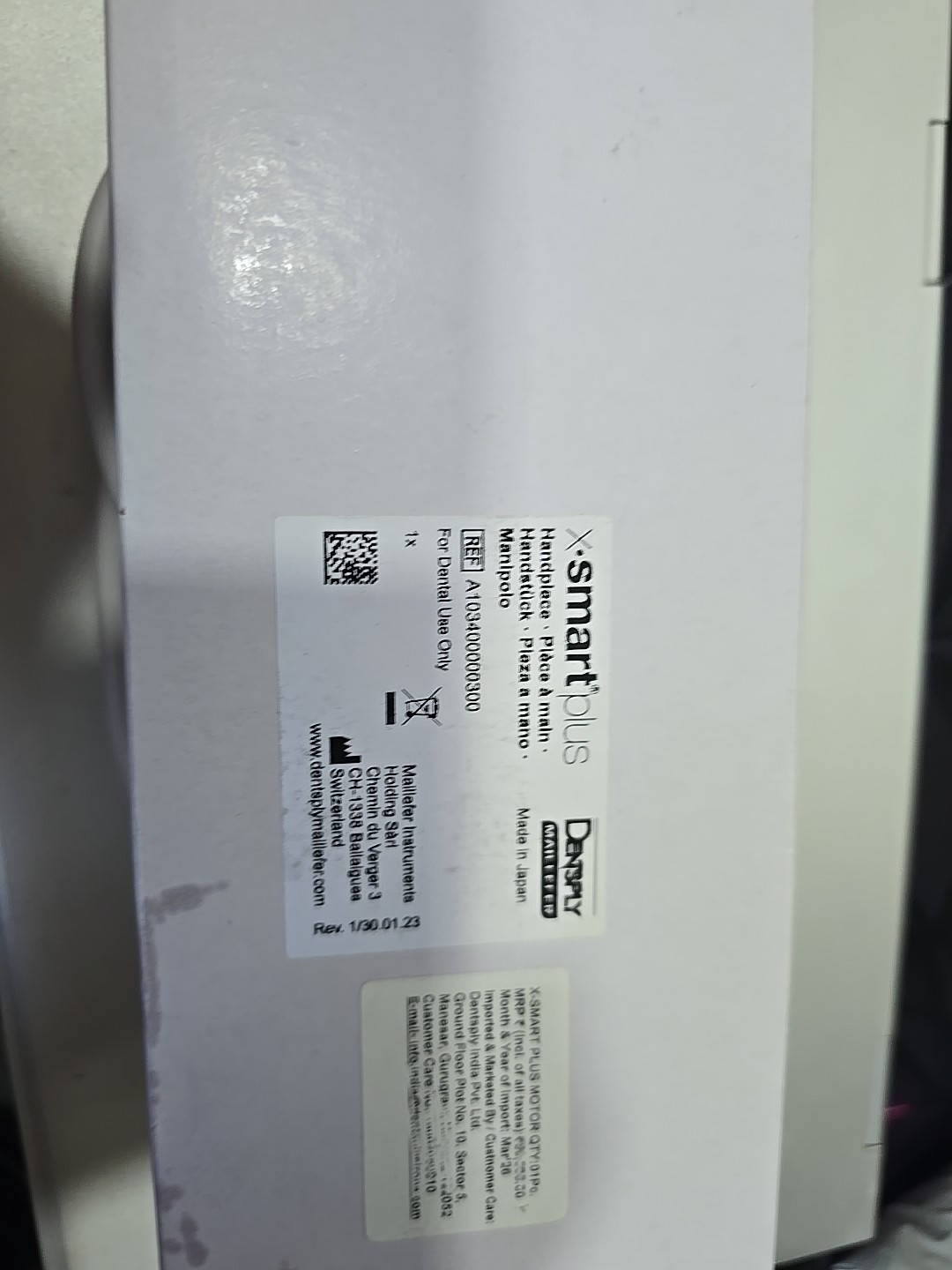 X-Smart Plus Motor Handpiece 100% Original free ships