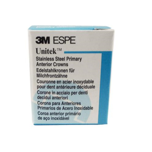 3M ESPE 907046 Unitek Stainless Steel Primary Anterior Crowns 6 Upper Cuspid 5Pk