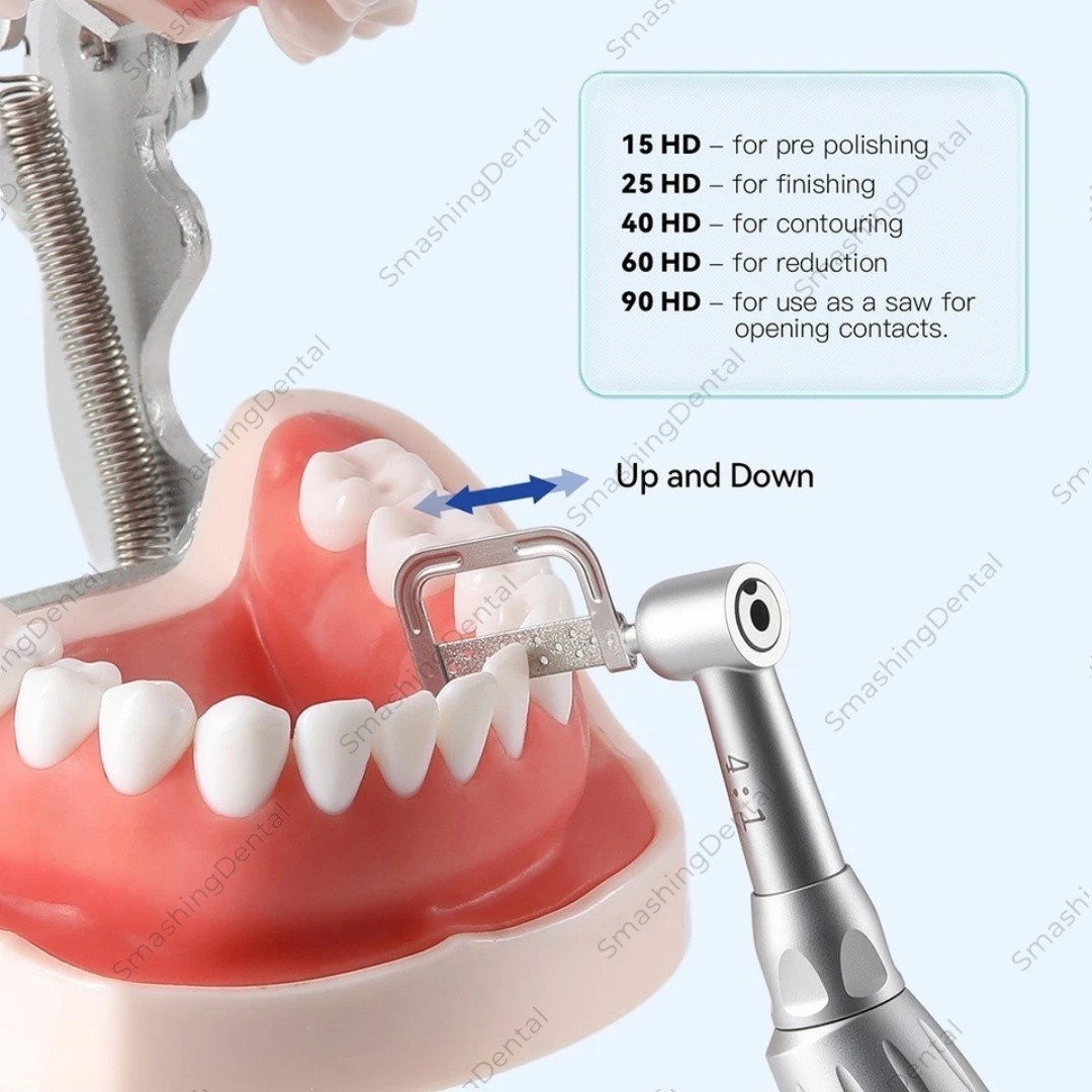 5Pc Dental Orthodontic Interproximal Enamel Reduction Strip 15-90# IPR Automatic