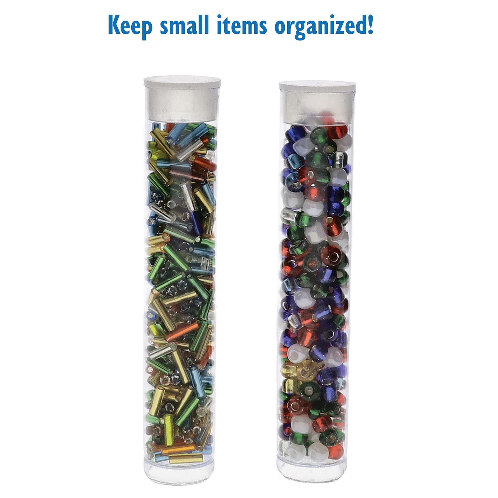 The Beadsmith Clear Plastic Tubes – 3-Inch-Long Round Tubes 9/16 Inches in Di…