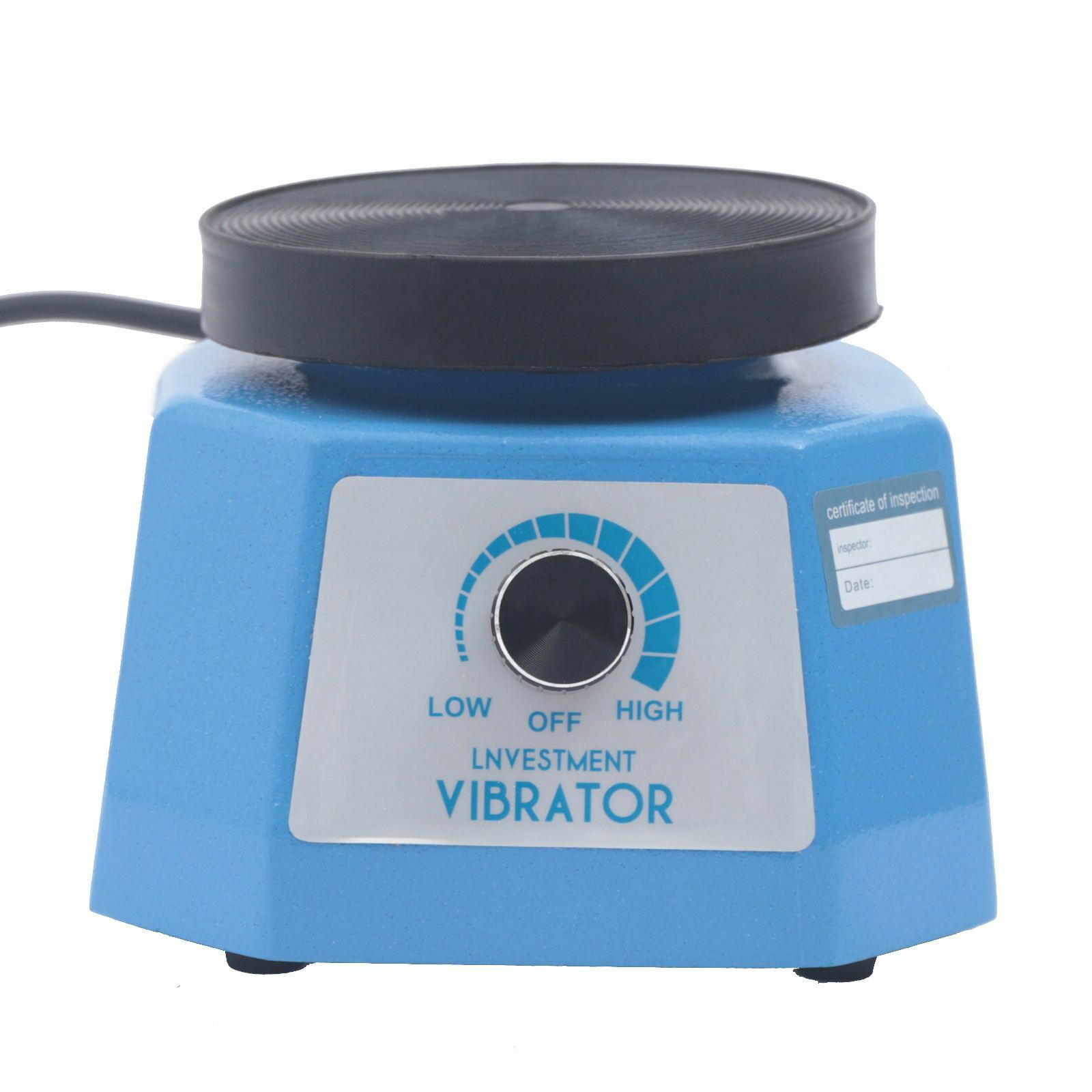 4″Round Oscillator Dental Vibrator Variable Speed Intensity Model Shaker Plaster