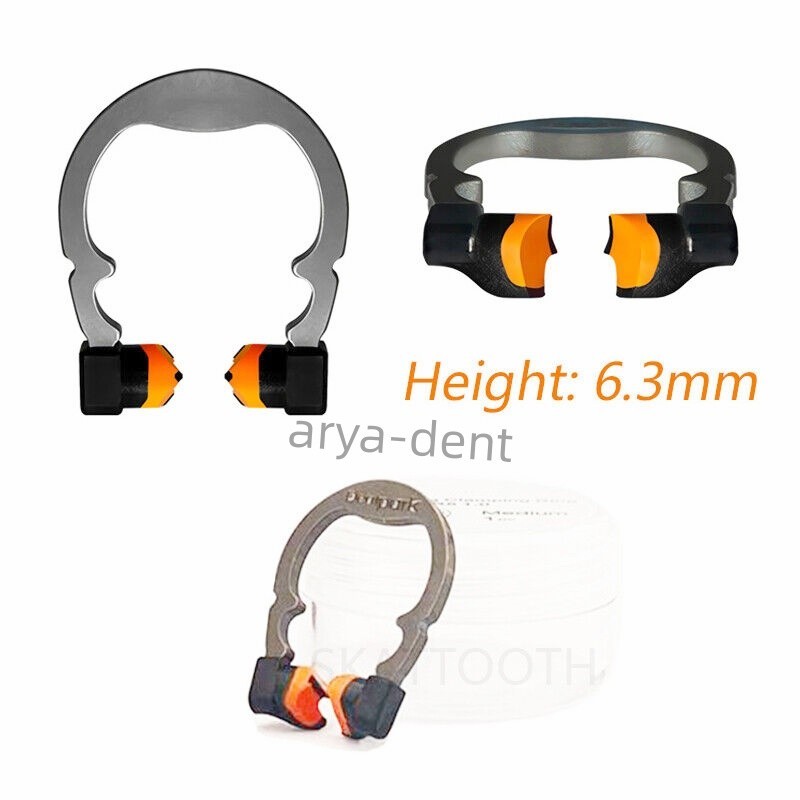 1pc Dental Matrix Bands Segmented Matrice Clamp TiR5 Fit System Clip Clamp