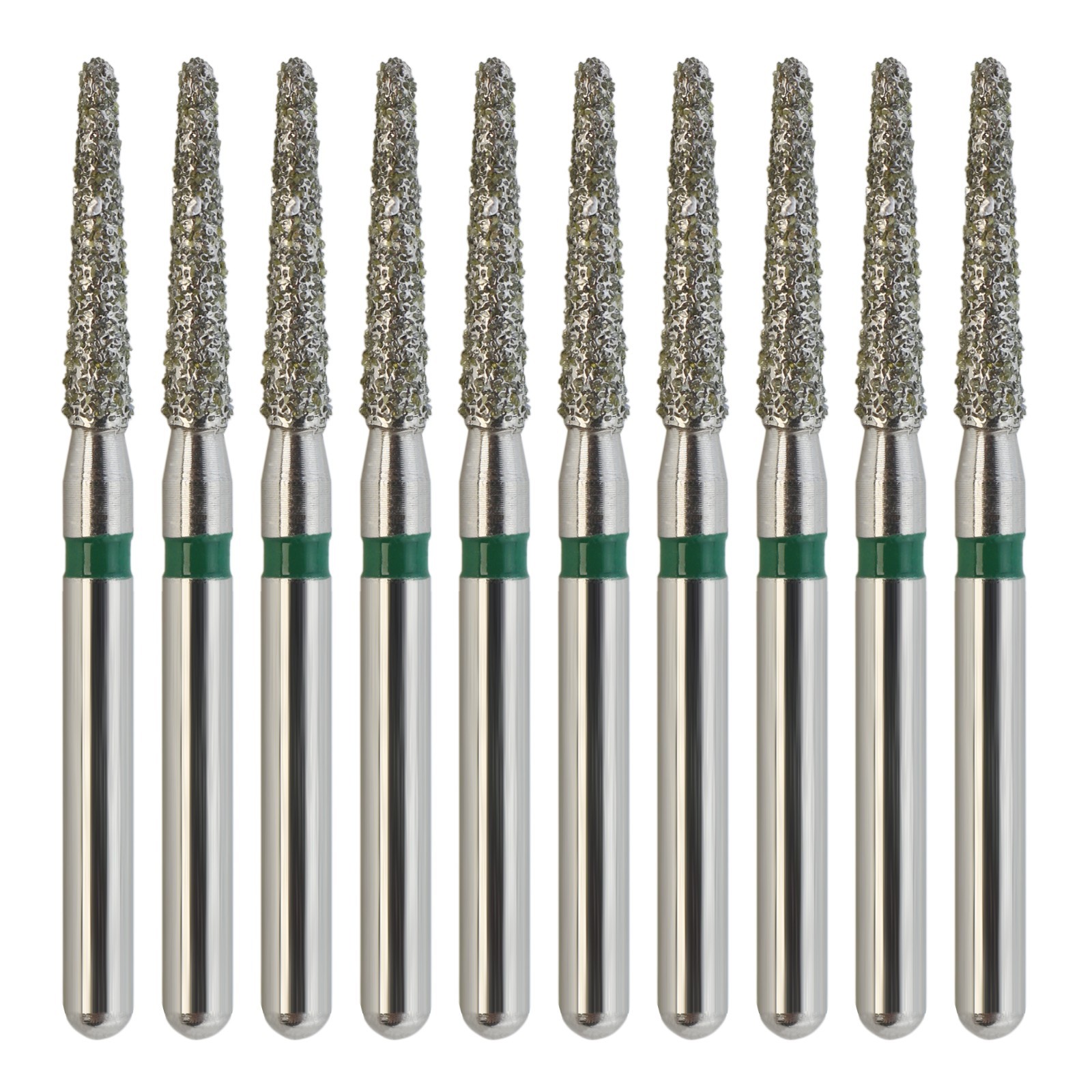 Dental Round End Taper Diamond Bur 856/016C Coarse Friction Grip FG High Speed