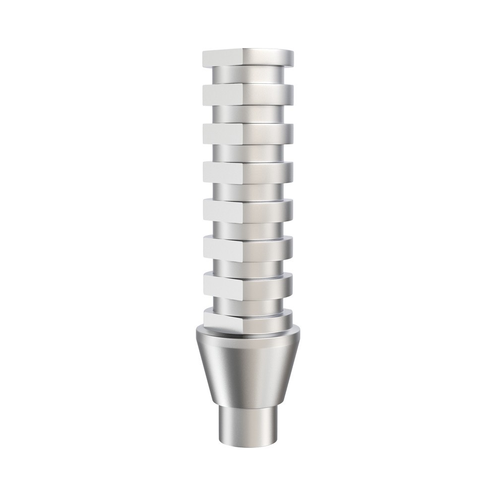 1pcs Temporary Straight Titanium Abutment With Screw Conical Connection NP