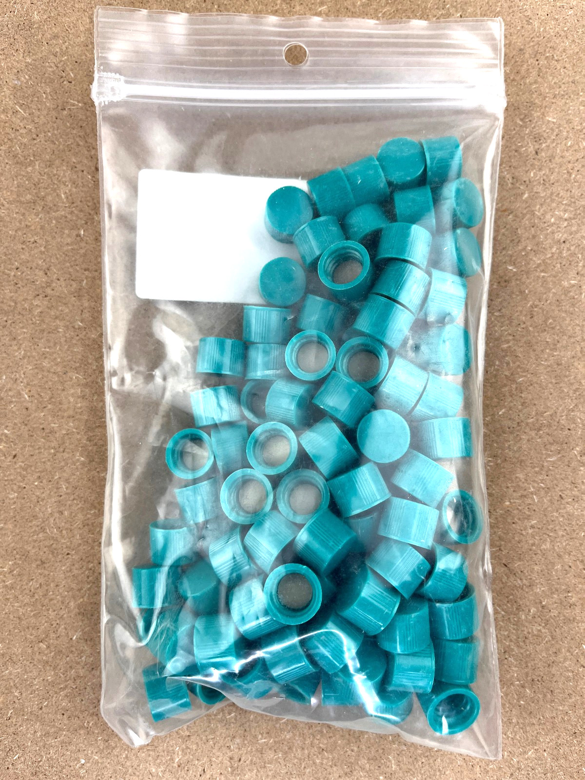Supelco Solid Cap with PTFE liner 12mm for 2mL vial. (Bag of 100) NEW NIB 2701-U
