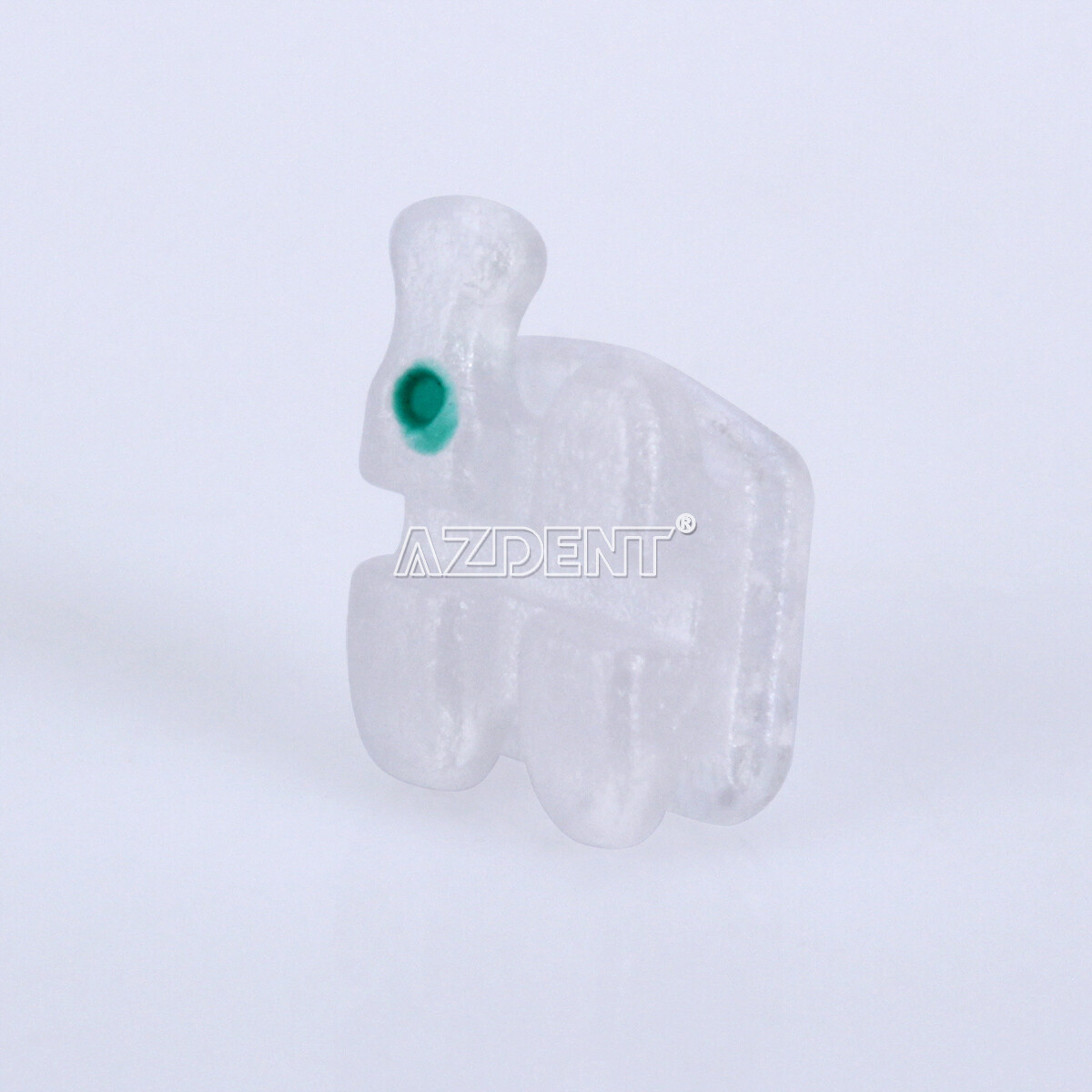 AZDENT Dental Orthodontic Ceramic Bracket Braces Mesh Base Roth/MBT 20pcs/Kit