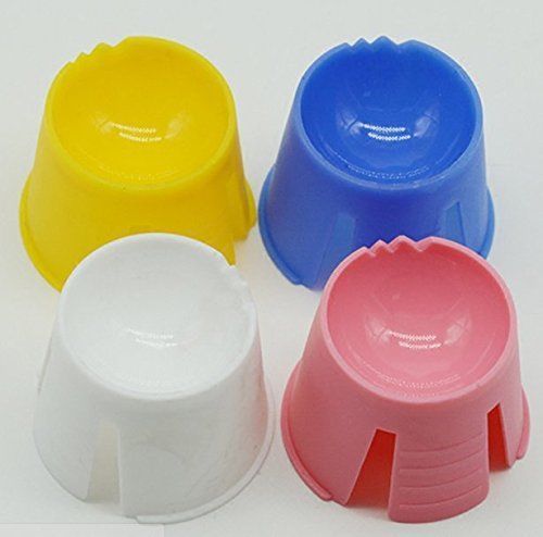 100 Pcs Dental Disposable Medicine Cup Dappen Dish/Bowls Acrylic Prophy Colorful