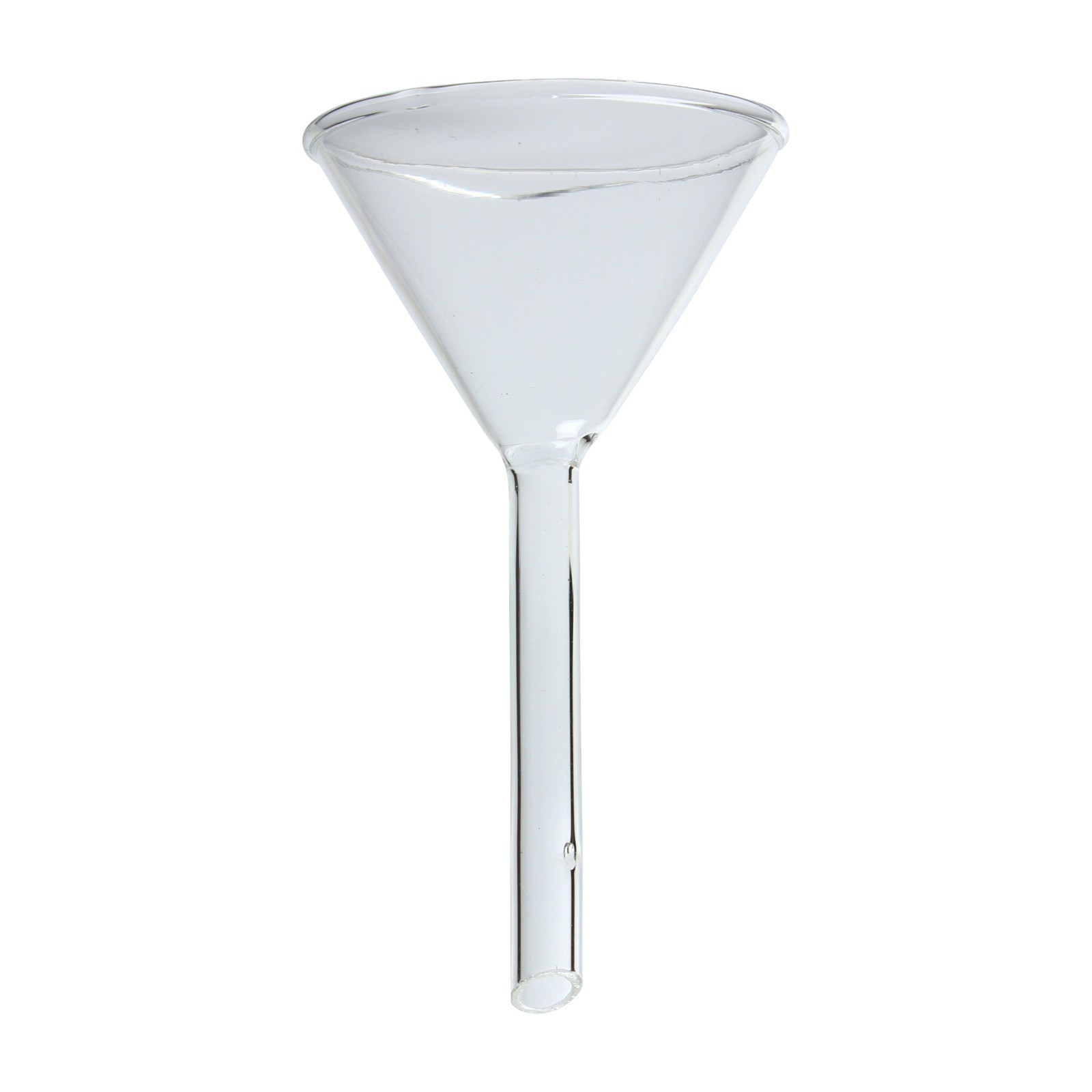 Karter Scientific Glass Funnel, Short Stem, 50 mm ID (Single)