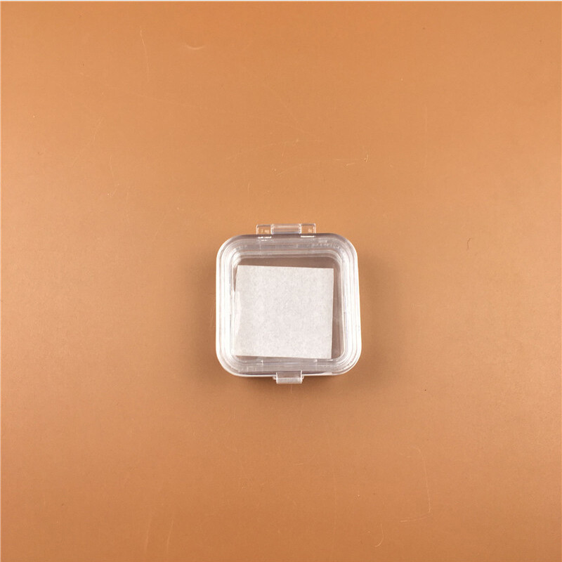 10pcs 2 Inch denture Tooth Box Membrane Plastic Transparent Tooth box to storage