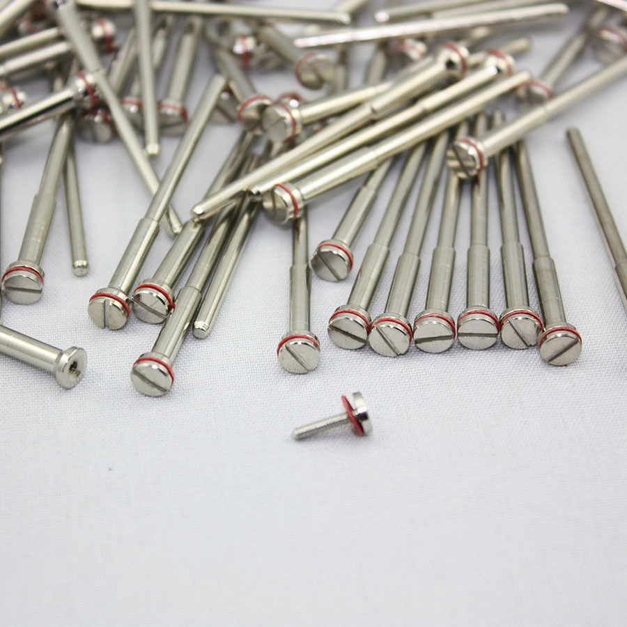 100 PCS New Dental Lab Polishing Shank Mandrel Burs 2.35mm Rotary Tool