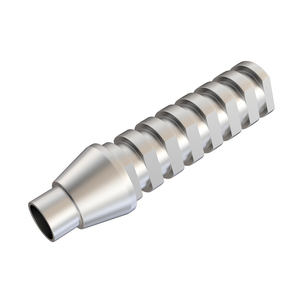 5pcs Temporary Straight Titanium Abut men ts With Screws Conical NP Platform