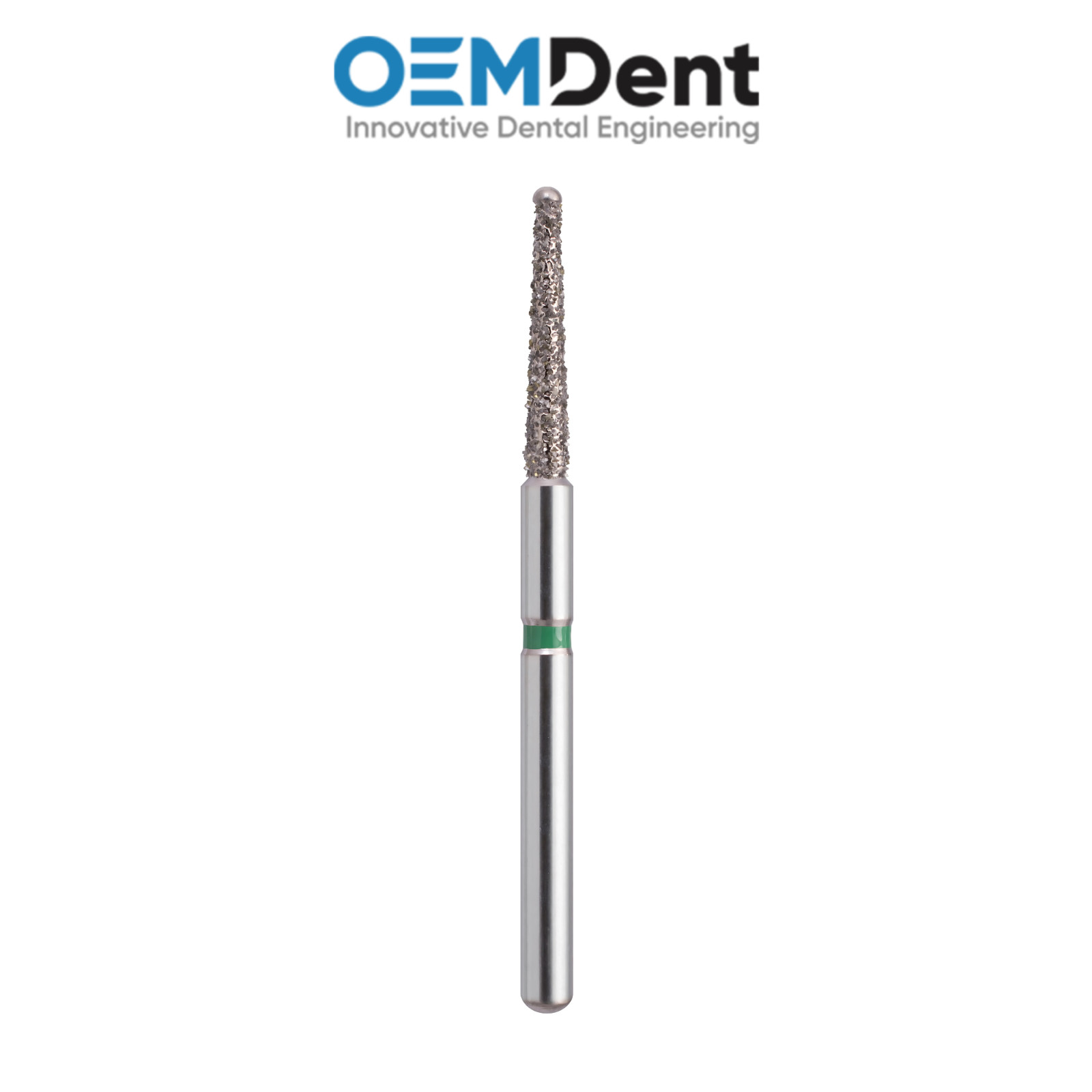 MDT FG End0 Pointed Cone with Rounded Uncoated Tip Diamond Burs E165 Restoration
