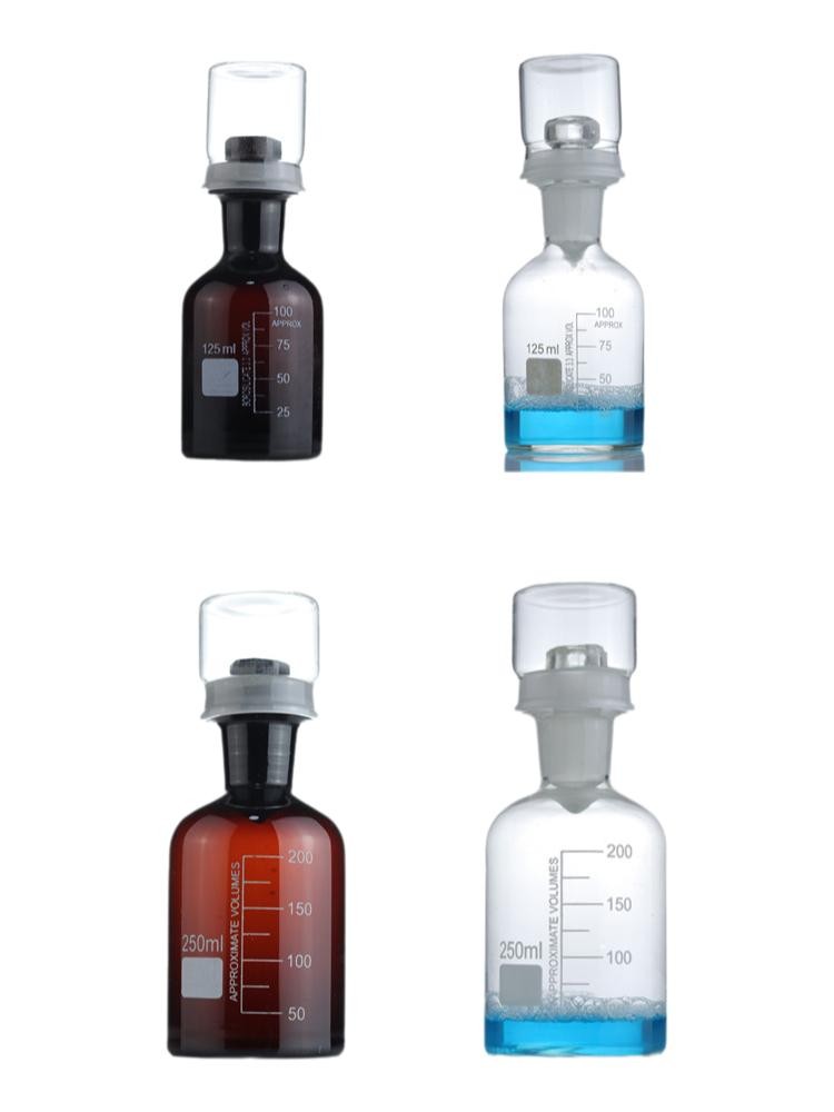 Lab Supply: 125ml-1000ml Dissolved Oxygen Bottle with Single Double Cap
