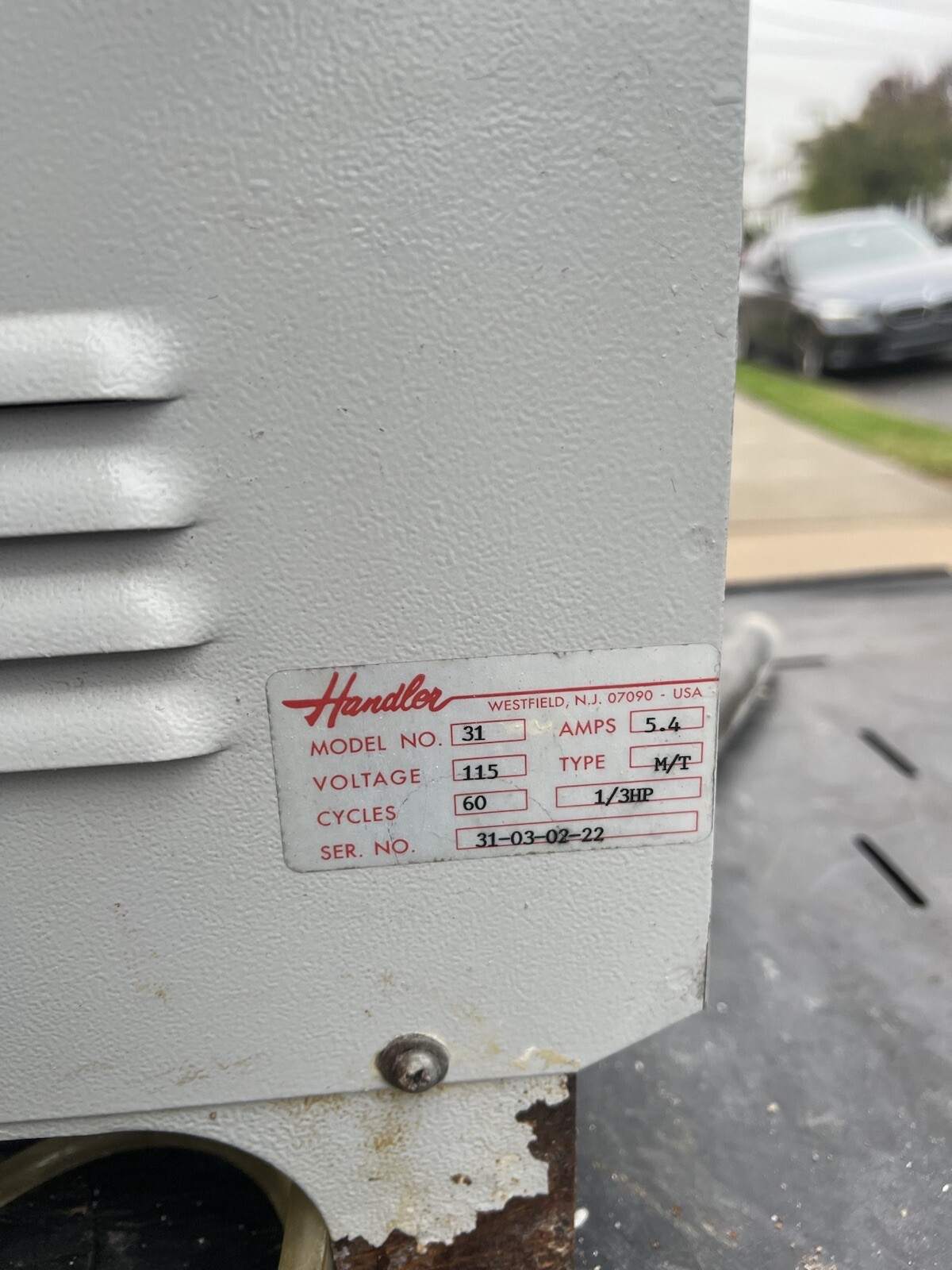 Red Wing Handler WET Model Trimmer Model 31 1/3HP Diamond Blade INCLUDED
