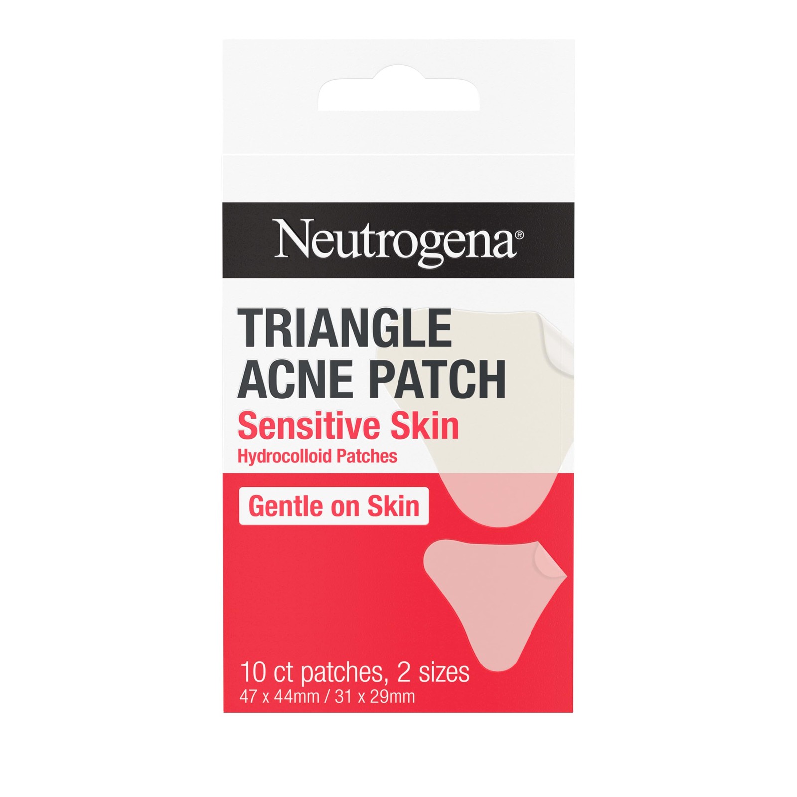 Neutrogena Triangle Acne Patches For Sensitive Skin Small Large Hydrocolloid