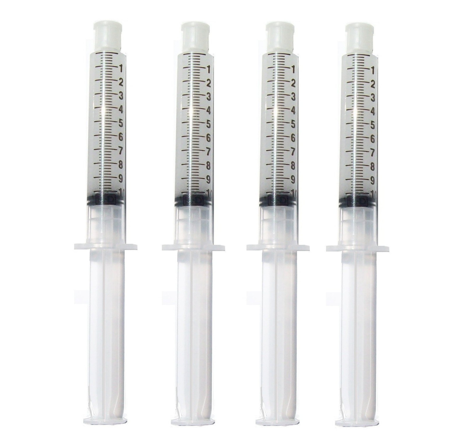Teeth Whitening Gel Syringe Dispensers 22% Carbamide 0.34 Fl Oz (Pack of 4)
