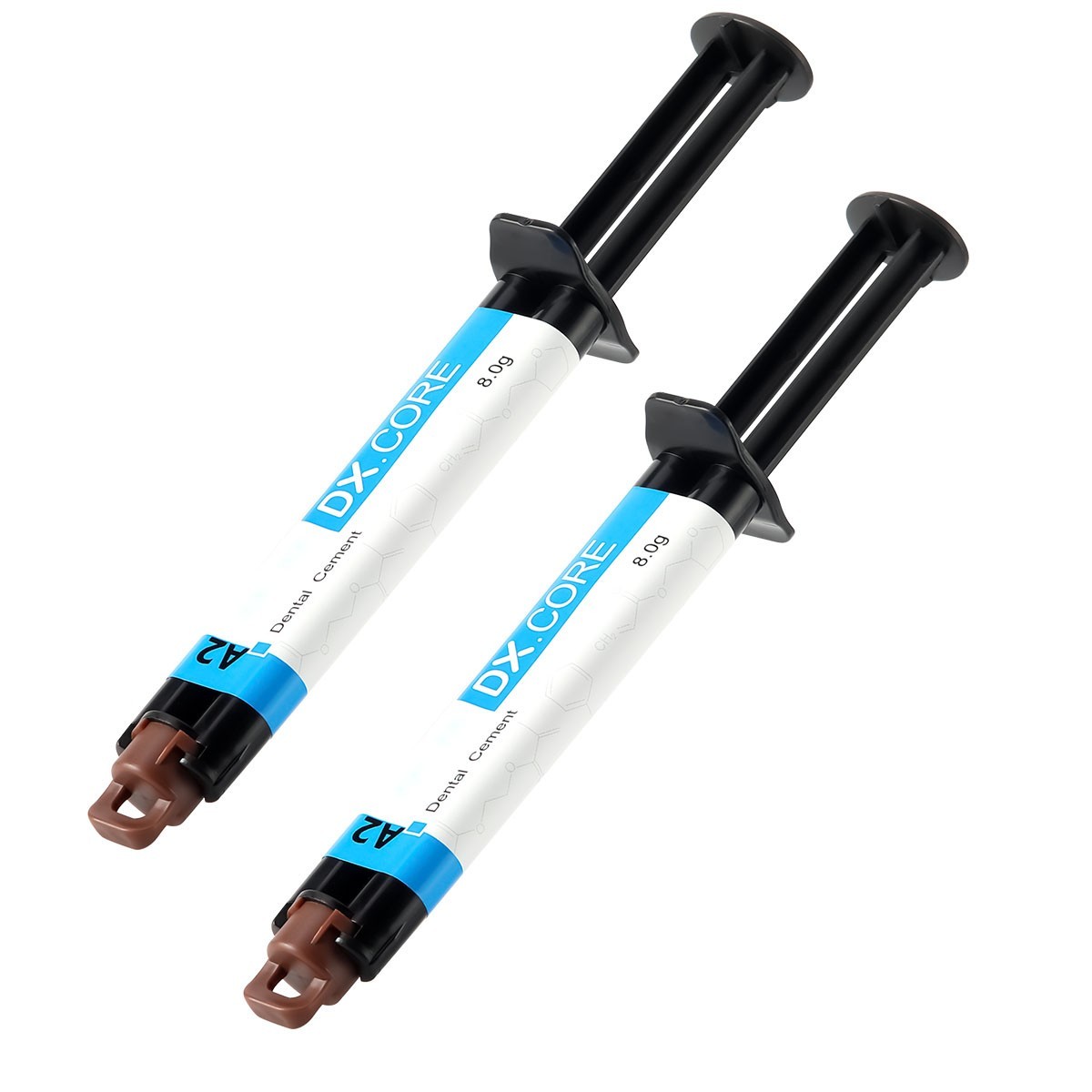 Dentex Dental Dual Cure Flowable Composite Resin A2 Core Build Up Syringe