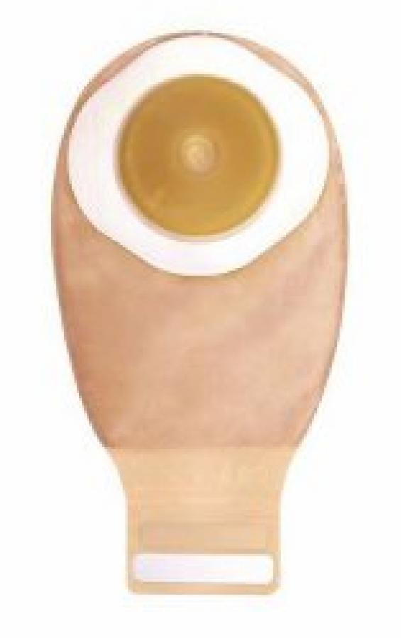 Esteem + Ostomy Pouch 1-PC System 12″ Length 3/4″ Stoma Drainable Convex Pre-Cut