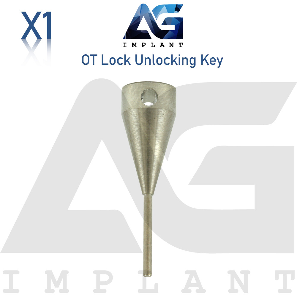 OT Lock Titanium Unlocking Key Pin In Denture Laboratory System Rhein83