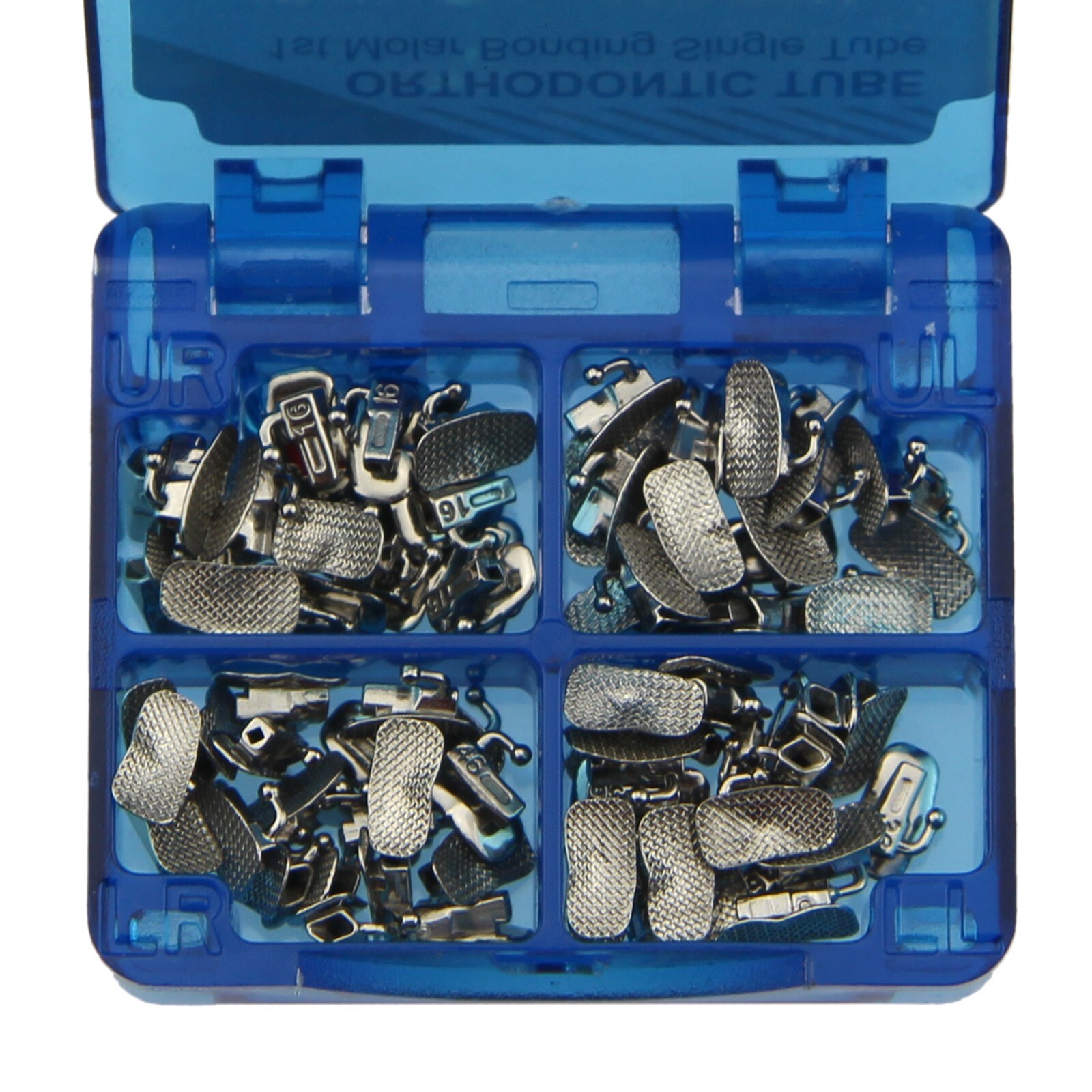 80pc Orthodontic Buccal Tubes 1st 2nd Molar Single Tube MBT Roth 022 UR UL LL LR
