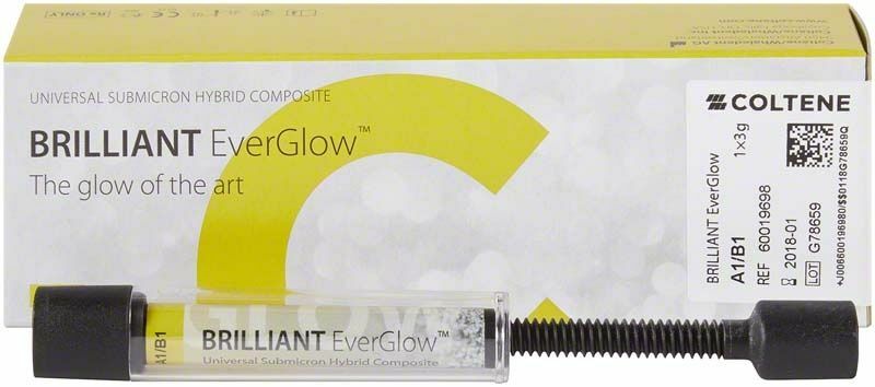 Coltene Whaledent Brilliant EverGlow Universal Composite Optimal Thixotropy.