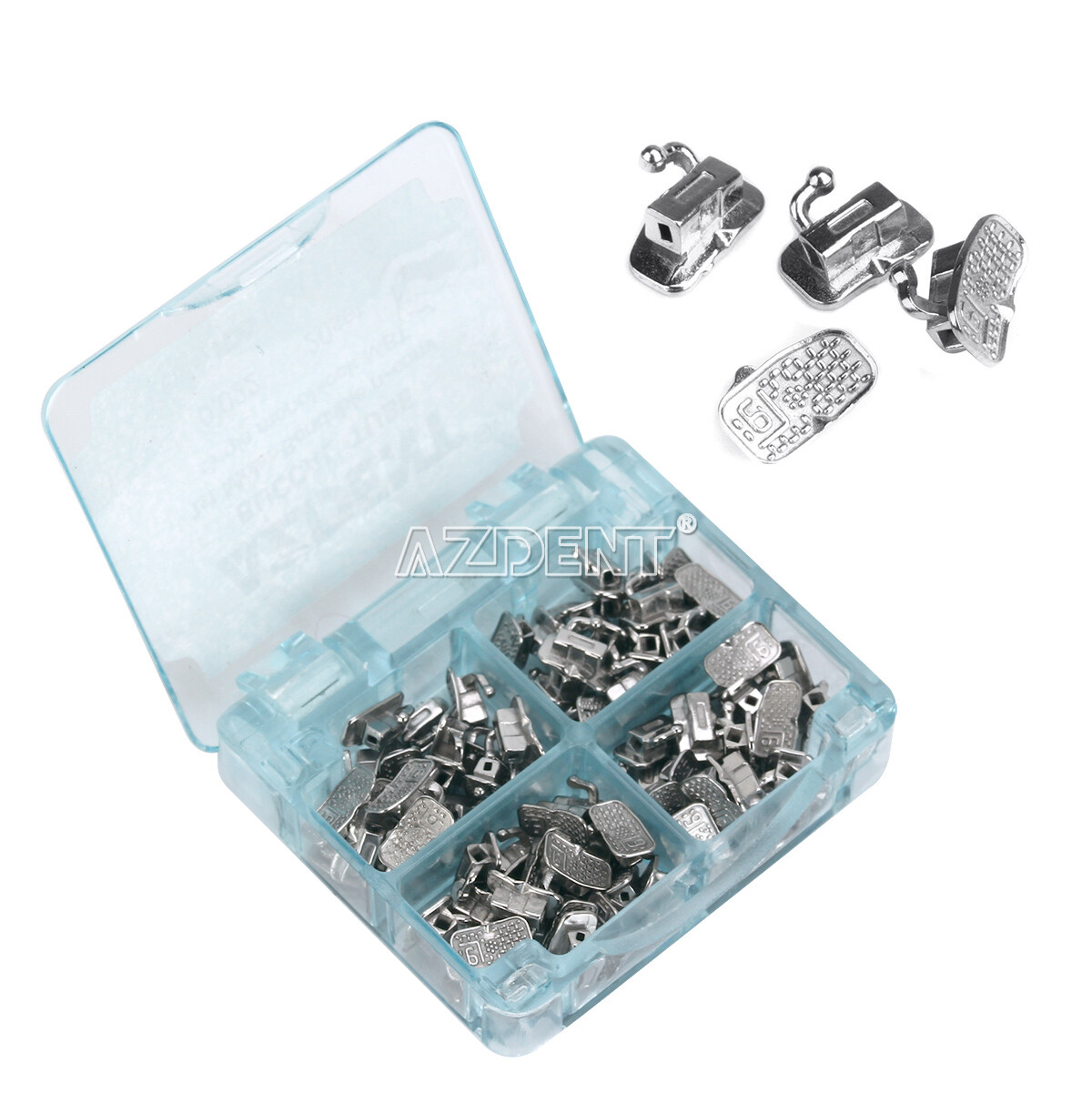 Dental Orthodontic Buccal Tubes 1st 2nd Molar Tube Roth MBT 022 Bondable Non-Con