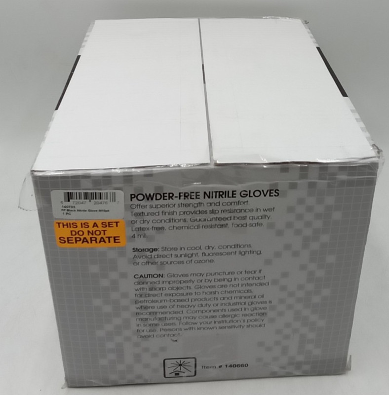 ForPro Professional Disposable Nitrile Gloves Chemical Resistant 100 ct 10 Boxes