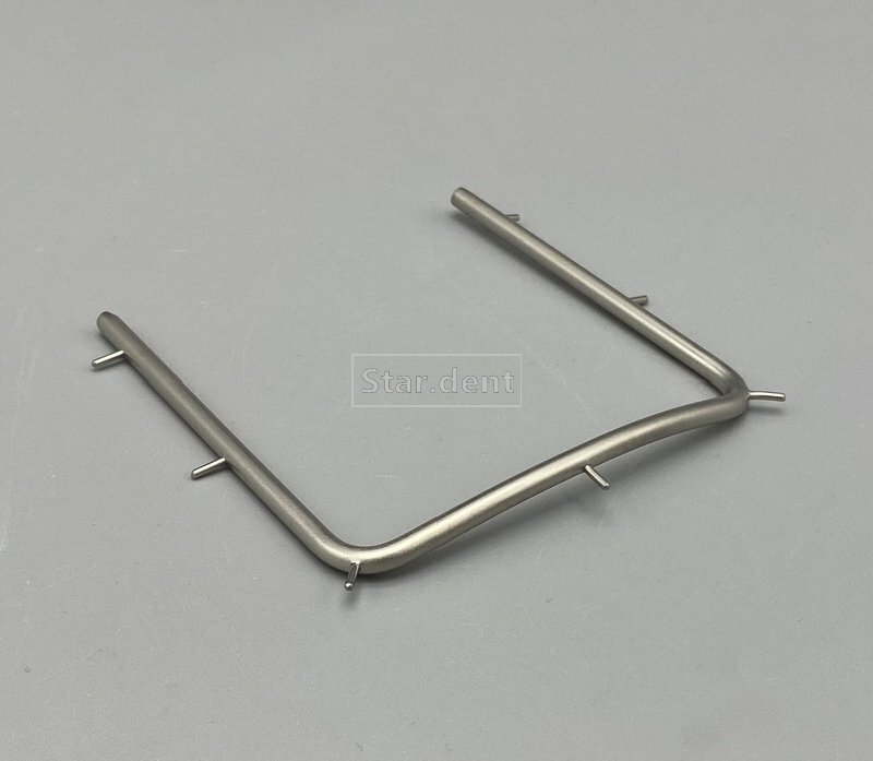 Dental Rubber Dam Sheet Frames Hager Light X-Ray Film Bracket Plastic Steel SML