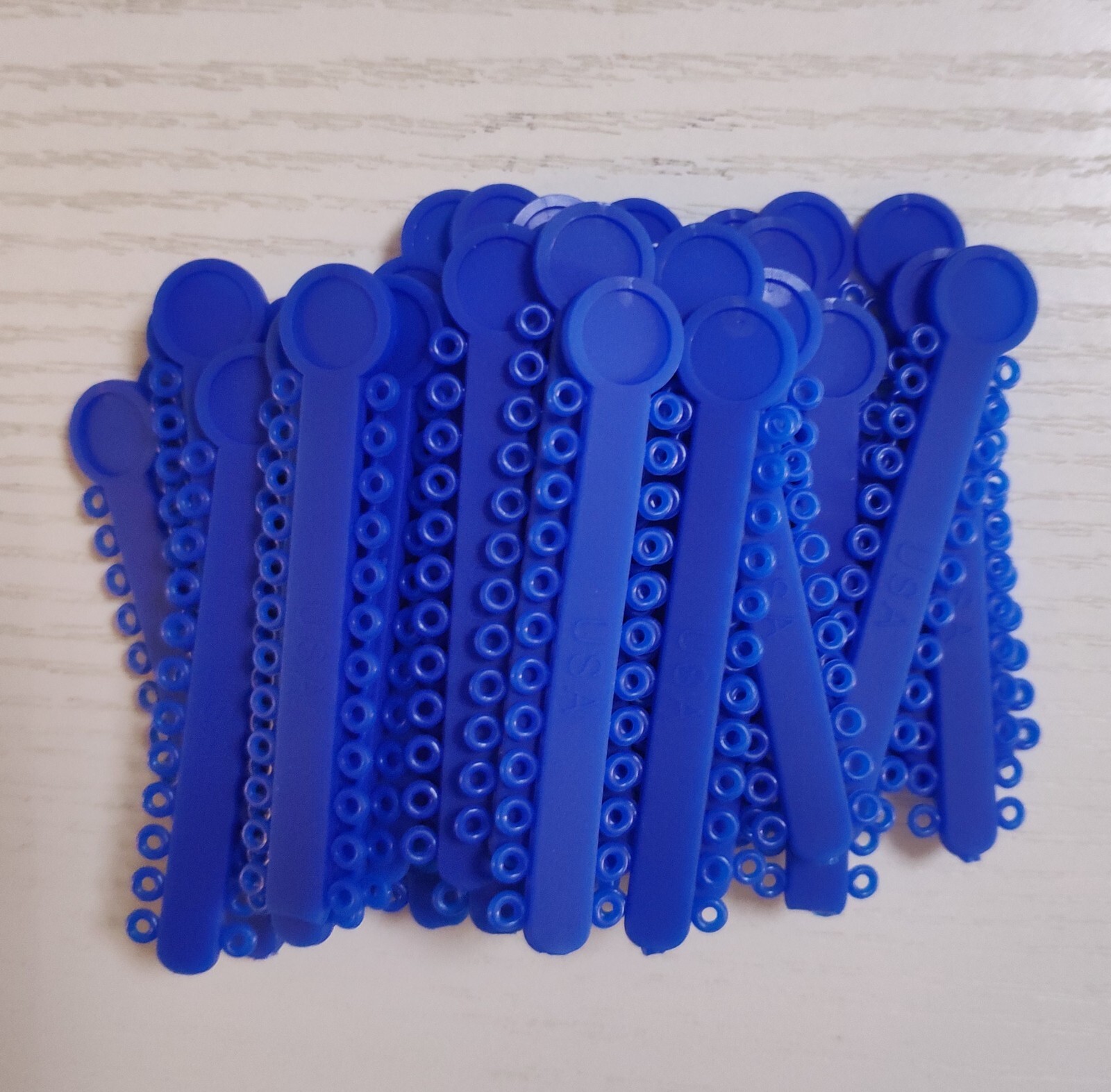 5Packs 5040 Pcs Dental Orthodontic Ligature Ties Elastic Rubber Bands 38 Colors