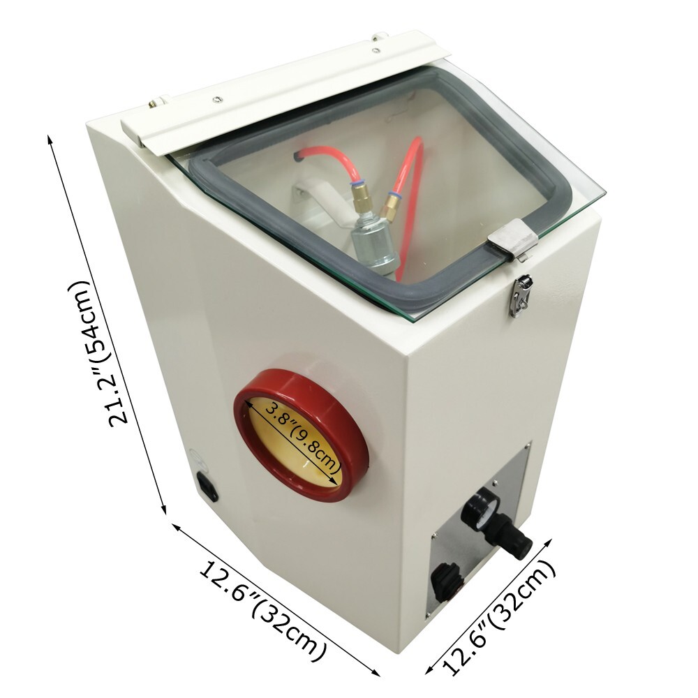 Dental Sand Blasting Machine Sandblaster Cleaning Porcelain Tooth Spray 110V