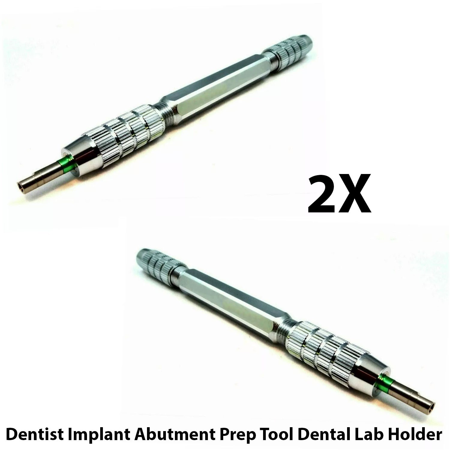 New Dentist Implant Abutment Prep Tool Dental Lab Holder (2 Piece)