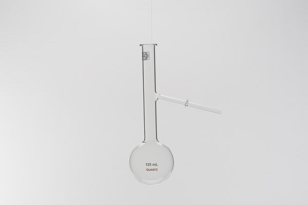 OptiDist Quartz Flask, 125mL ( Case Qty 2)