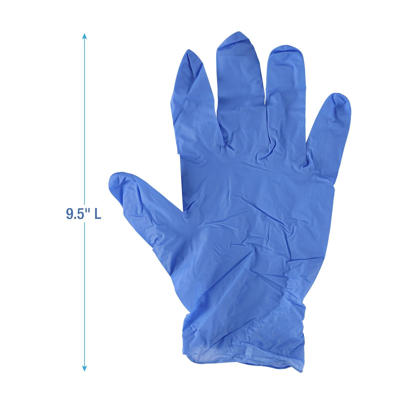 Boardwalk Disposable General-Purpose Nitrile Gloves, Medium, Blue, 4 mil, 1,0…
