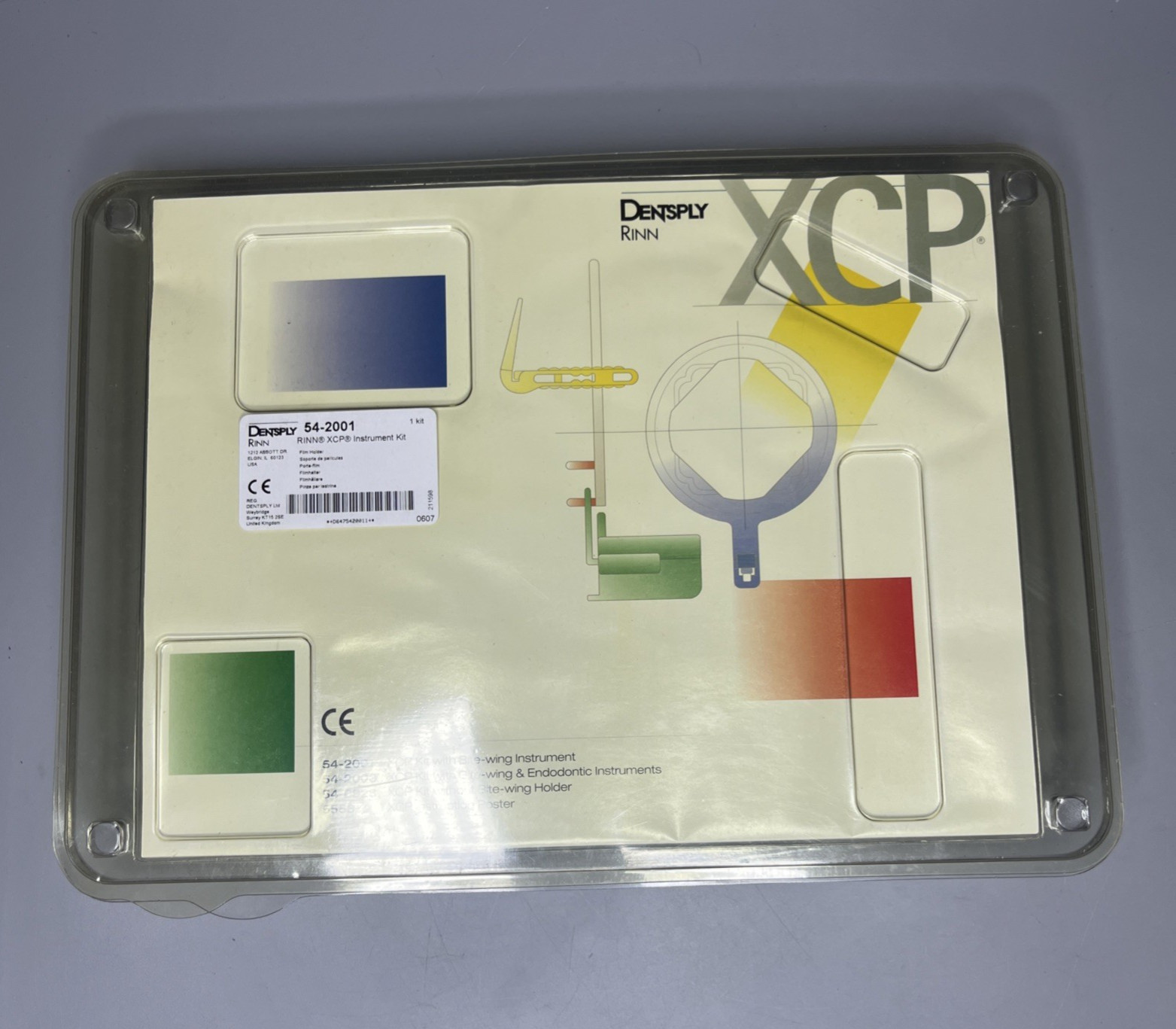 Dentsply Rinn XCP Evolution 2000 Dentist Lab Instrument Kit (54-2001) Bite-wing