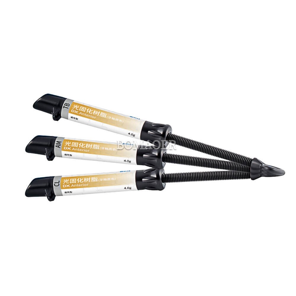 1PC Dental Enamel Incisal Light Cure Composite Resin Shade Amber 4g/Syringe