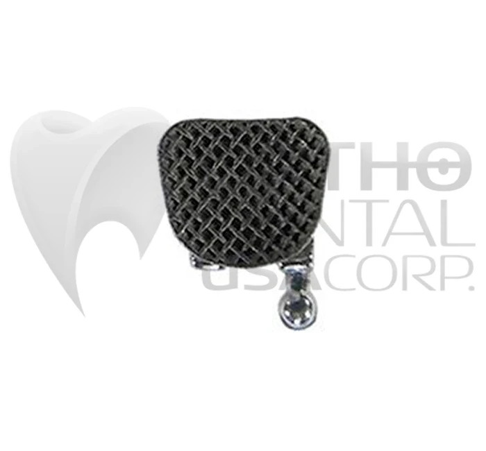 SET X 5 ORTHODONTIC BRACKET MBT .022» W/H 3,4,5 MIM MICROETCHED MESH BASE