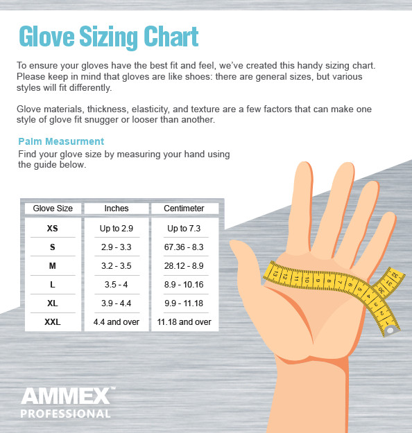 *1,000-Piece* Ammex Professional Vinyl Exam Medical Gloves Clear Large VPF66100