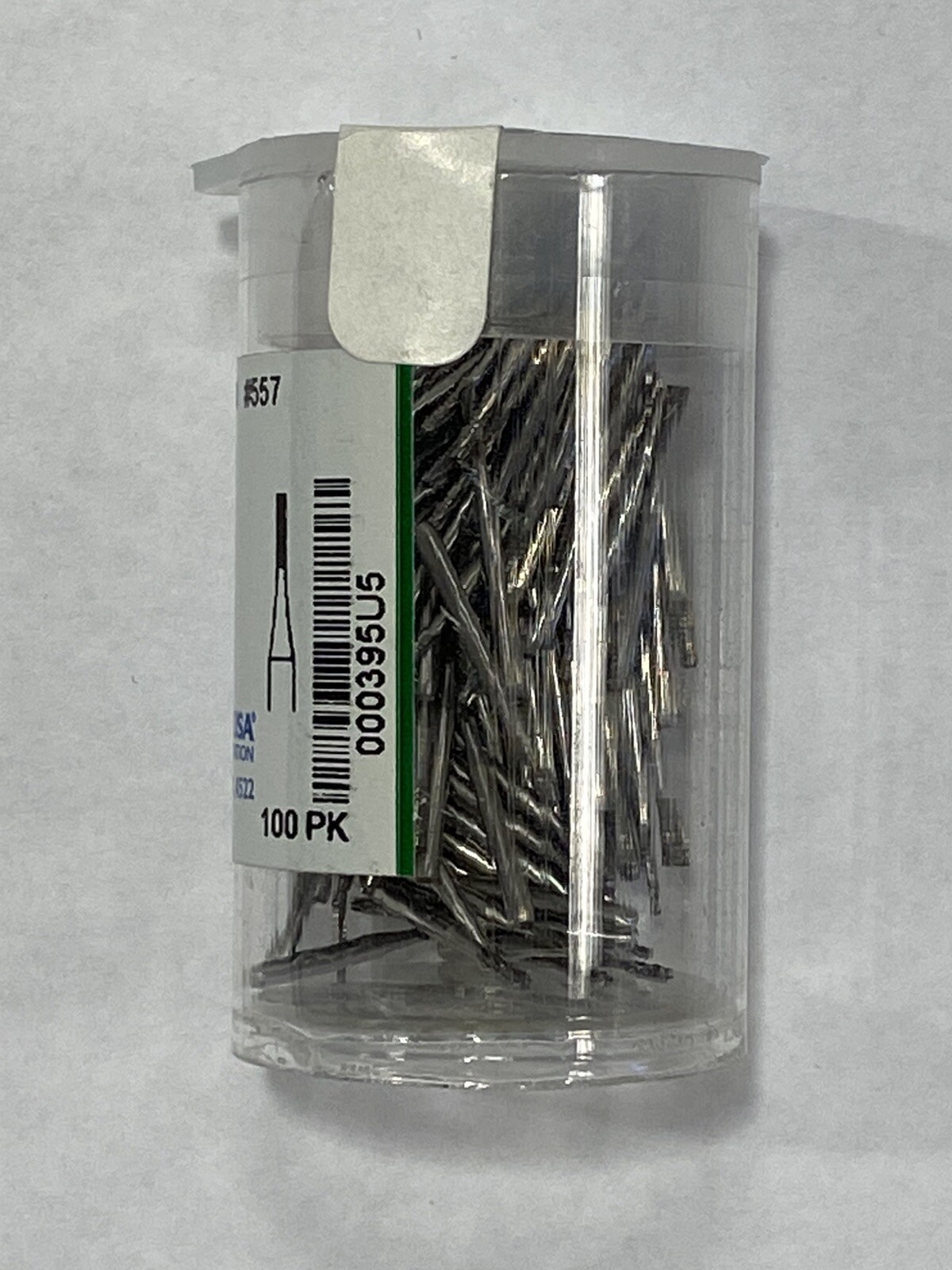 Brasseler USA 557 FG Fissure Carbide Burs H31.31.010, 100 Burs/pk, NEW