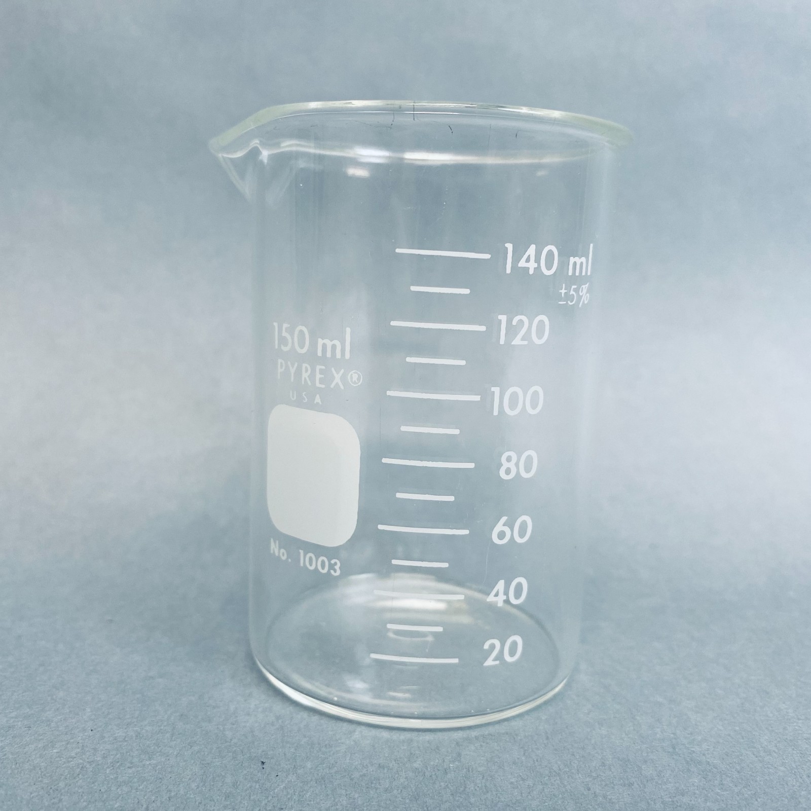 Corning Pyrex Heavy Wall Griffin Beaker 150 ml Lot of 6 Flasks