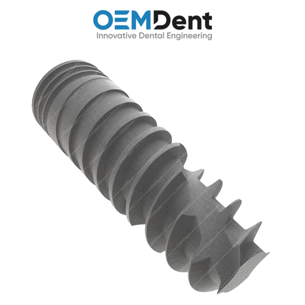 ABA Spiral Fixture – DSI® Compatible SLA Dental System Screw Hexagon 2.42mm