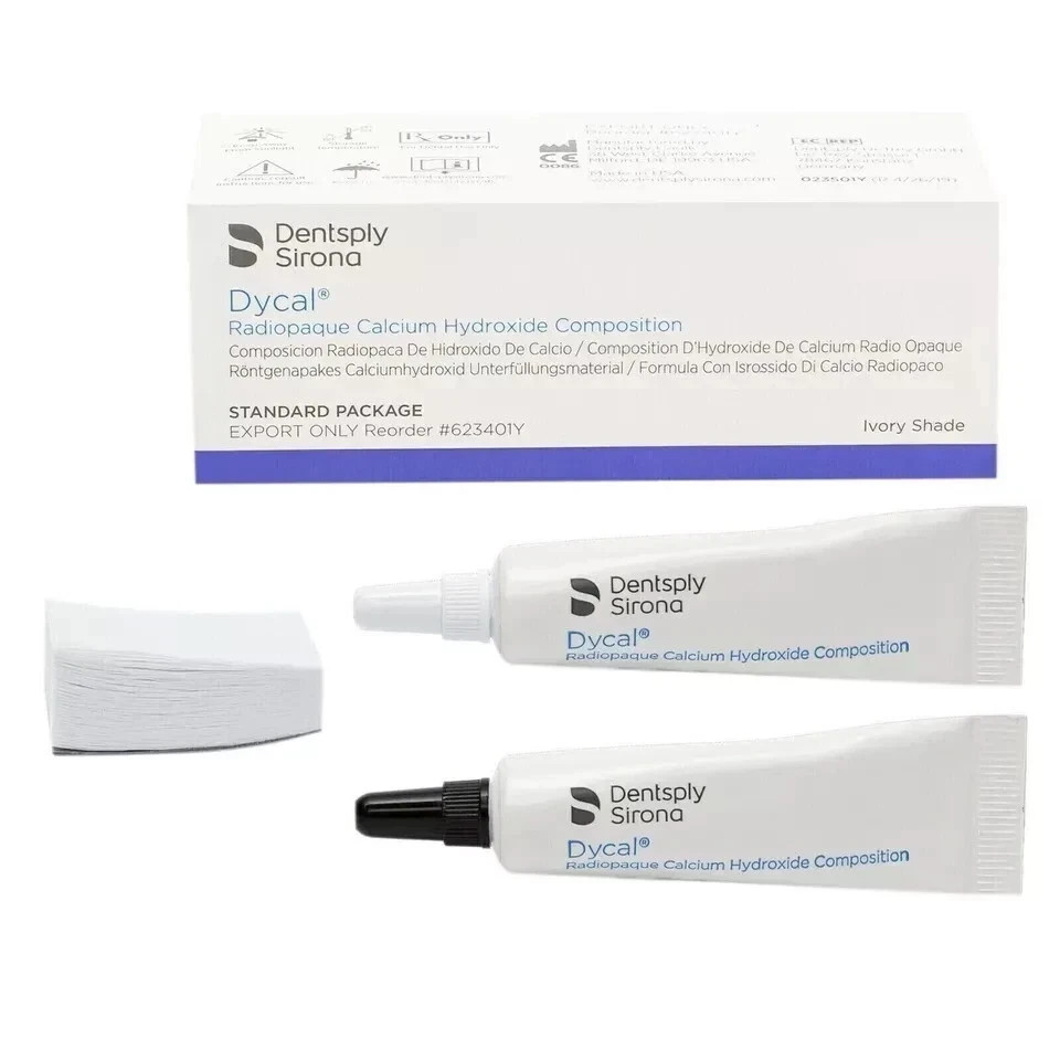 New Dentsply Dycal Ivory Calcium Hydroxide For Tooth Pulp Capping